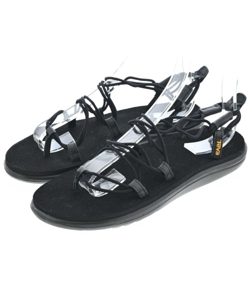 Teva(テバ)サンダル 黒 サイズ:US7(24cm位)/2200634416057