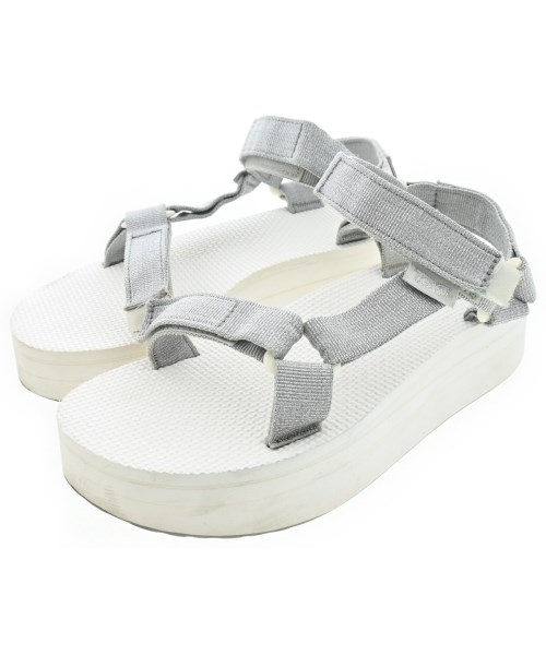Teva(テバ)サンダル シルバー サイズ:23cm/2200684201115