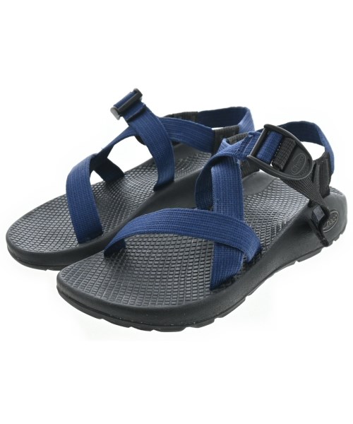 Chaco(チャコ)サンダル 紺 サイズ:-(22.5cm位)/2200681716094