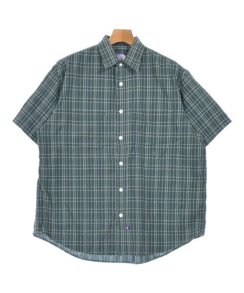 THE NORTH FACE PURPLE LABEL(ザノースフェイスパープルレーベル)カジュアルシャツ 緑 サイズ:L/2200653857077