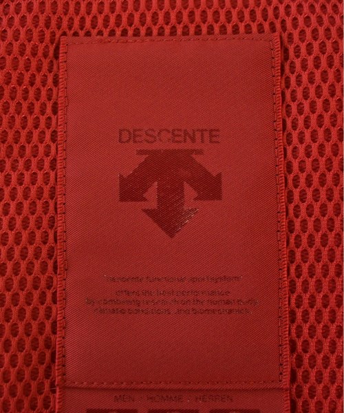 DESCENTE（デサント）ダウンジャケット/ダウンベスト 赤 サイズ:L メンズ/2200438400016