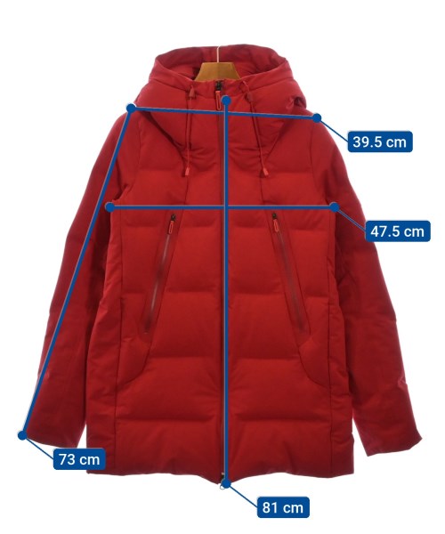 DESCENTE（デサント）ダウンジャケット/ダウンベスト 赤 サイズ:L メンズ/2200438400016