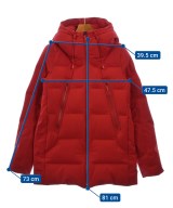 DESCENTE（デサント）ダウンジャケット/ダウンベスト 赤 サイズ:L メンズ/2200438400016