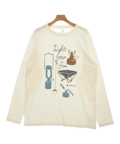snow peak(スノーピーク)Tシャツ・カットソー 白 サイズ:XL/2200583509015
