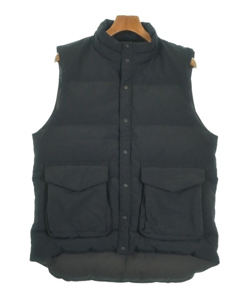 snow peak(スノーピーク)ダウンジャケット/ダウンベスト 黒 サイズ:M/2200638122015