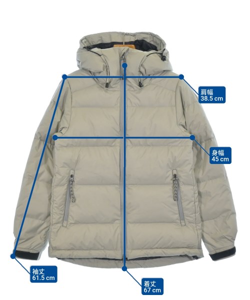 NANGA（ナンガ）ダウンジャケット/ダウンベスト グレー サイズ:F メンズ/2200610568022