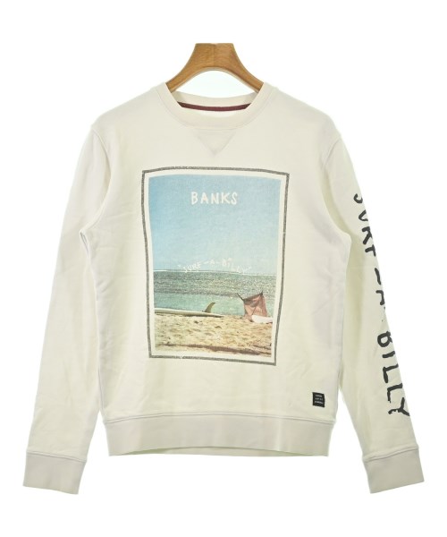 BANKS(バンクス)スウェット 白 サイズ:S/2200683114164