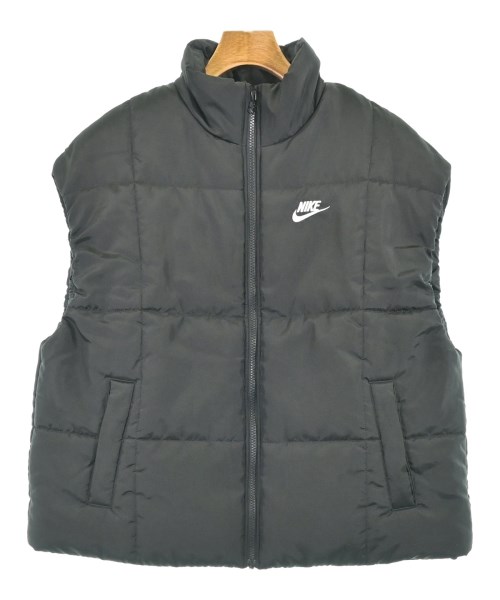 NIKE(ナイキ)ダウンジャケット/ダウンベスト 黒 サイズ:M/2200699010030