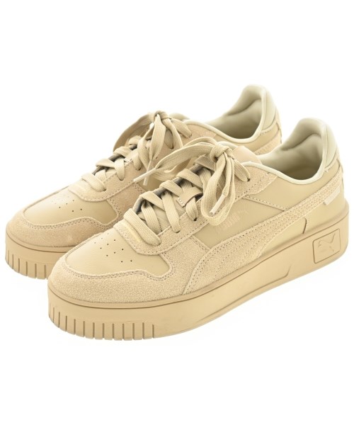 PUMA(プーマ)スニーカー ベージュ サイズ:24.5cm/2200665666049