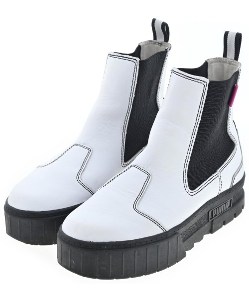 PUMA(プーマ)ブーツ 白 サイズ:25cm/2200676239041