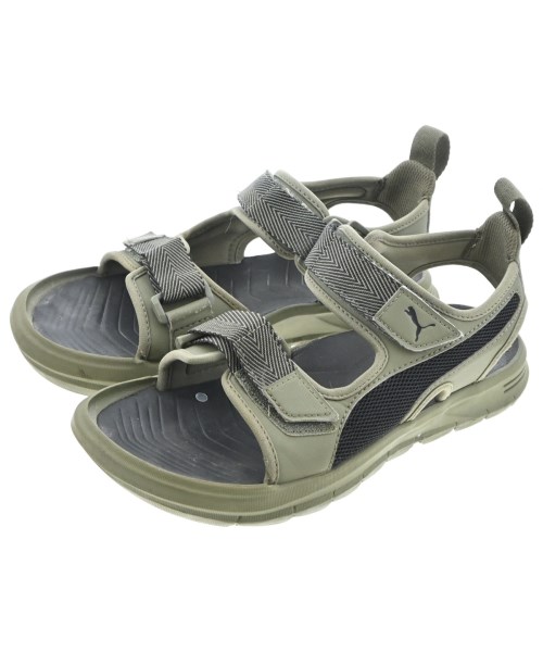 PUMA(プーマ)サンダル 緑 サイズ:23cm/2200680949042