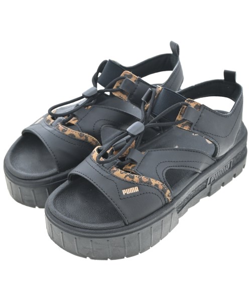 PUMA(プーマ)サンダル 黒 サイズ:22cm/2200656636136