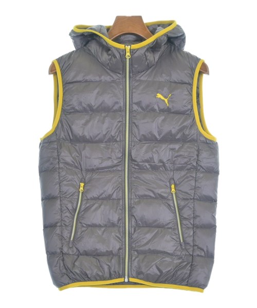 PUMA(プーマ)ダウンジャケット/ダウンベスト グレー サイズ:M/2200662592020
