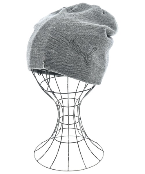 PUMA(プーマ)ニットキャップ・ビーニー グレー サイズ:56-58cm/2200669695052