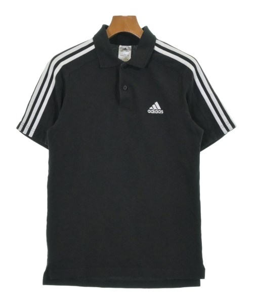 adidas(アディダス)ポロシャツ 黒 サイズ:S/2200595254095