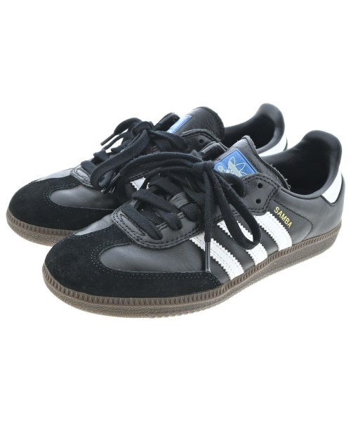 adidas(アディダス)スニーカー 黒 サイズ:23.5cm/2200680409119
