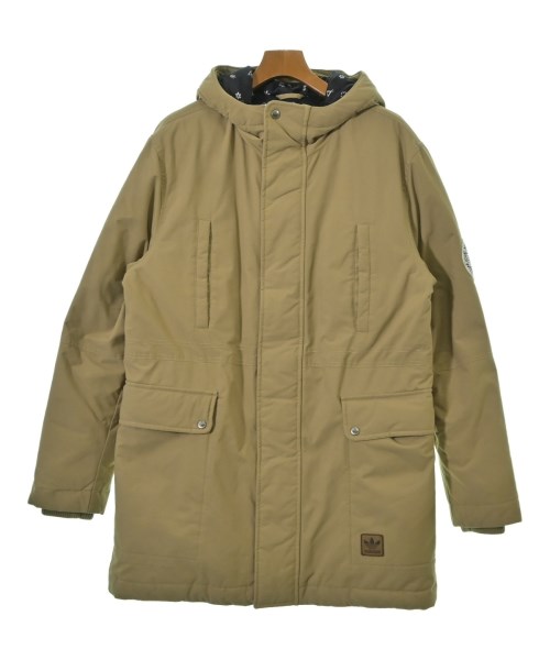adidas(アディダス)ダウンコート ベージュ サイズ:L/2200702020070