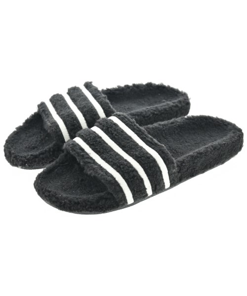 adidas(アディダス)サンダル 黒 サイズ:22.5cm/2200640658151