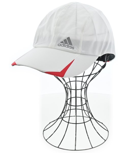 adidas(アディダス)キャップ 白 サイズ:-/2200687927036