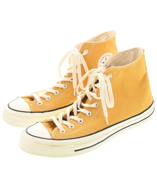 CONVERSE(コンバース)スニーカー 黄 サイズ:UK9 1/2(28cm位)/2200700340279
