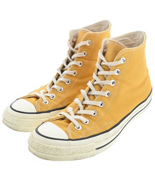 CONVERSE(コンバース)スニーカー 黄 サイズ:UK8 1/2(27cm位)/2200665685309