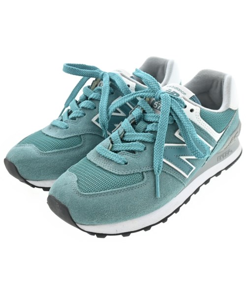 New Balance(ニューバランス)スニーカー 緑 サイズ:23.5cm/2200680512284