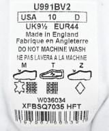 New Balance（ニューバランス）スニーカー 青 サイズ:US10(28cm位) メンズ/2200648853015