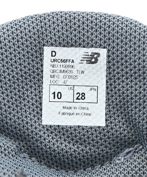 New Balance（ニューバランス）スニーカー グレー サイズ:28cm メンズ/2200646051154