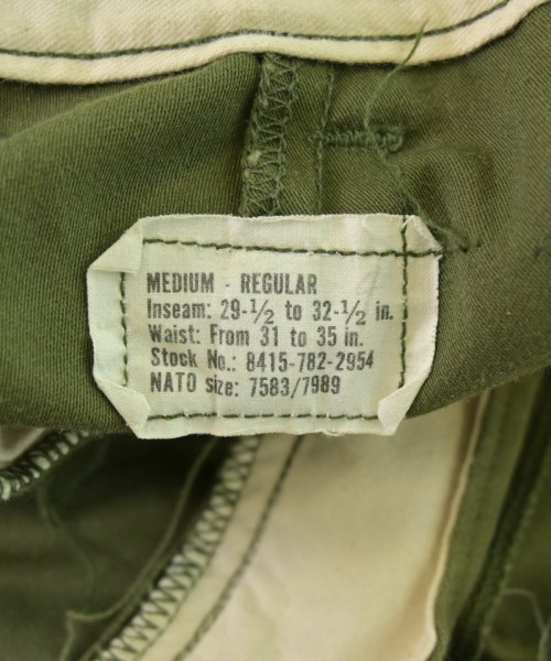 MILITARY（ミリタリー）カーゴパンツ カーキ サイズ:31(M位) メンズ/2200680687029