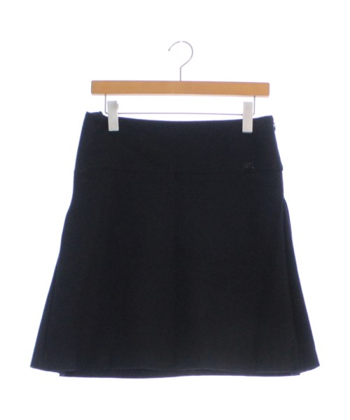 CHANEL(シャネル)ひざ丈スカート 黒 サイズ:36(XS位)/2200195536171
