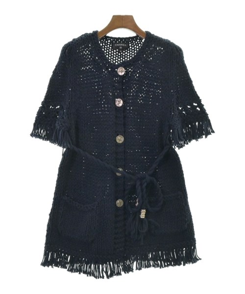 CHANEL(シャネル)カーディガン 紺 サイズ:38(M位)/2200391648012