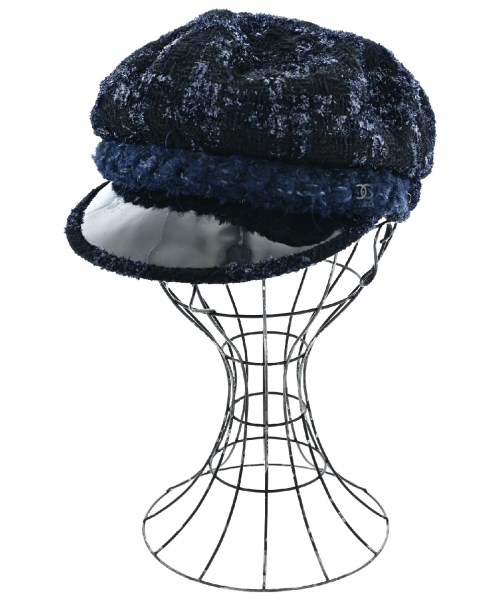 CHANEL(シャネル)キャスケット 黒 サイズ:S/2200538750189