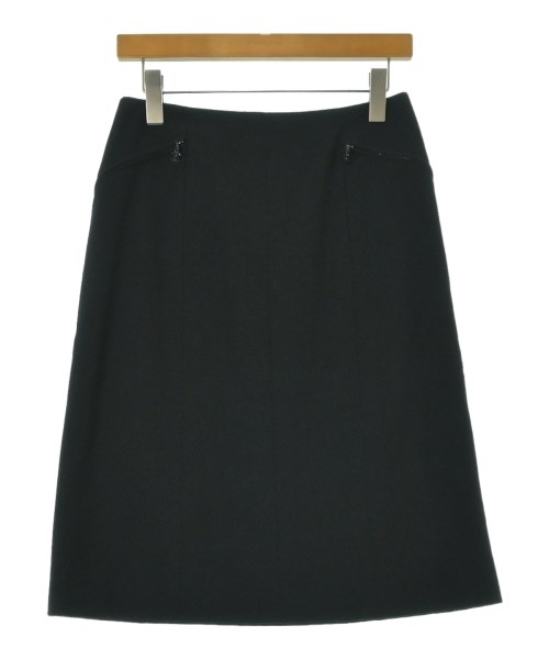 CHANEL(シャネル)ひざ丈スカート 黒 サイズ:38(S位)/2200702425158