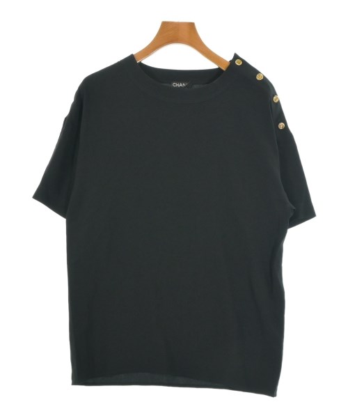 CHANEL(シャネル)ブラウス 黒 サイズ:-(XL位)/2200702519536