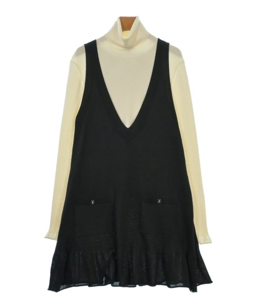 CHANEL(シャネル)ワンピース 黒 サイズ:42/42(M位)/2200703166012
