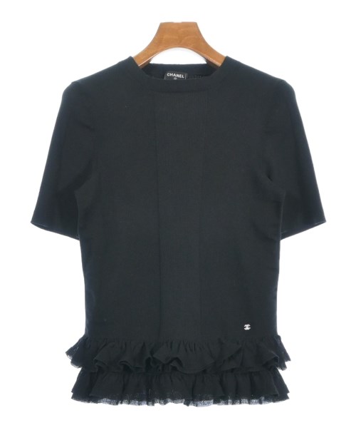 CHANEL(シャネル)ニット・セーター 黒 サイズ:34(XXS位)/2200672395109