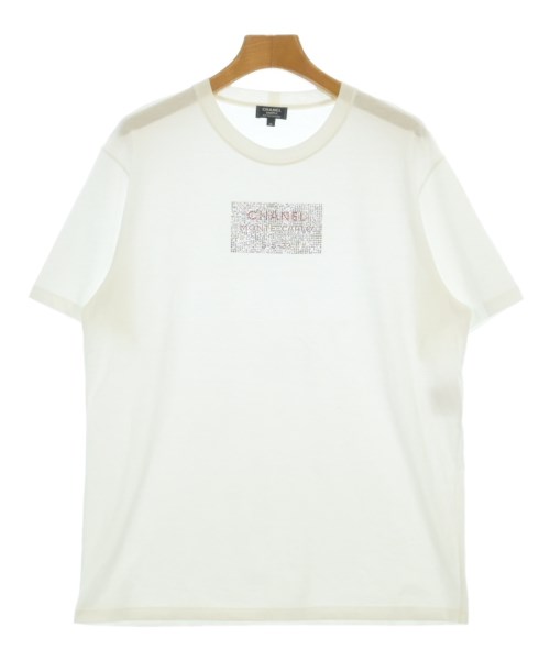 CHANEL(シャネル)Tシャツ・カットソー 白 サイズ:M/2200673900104