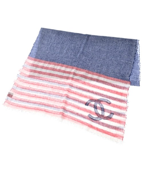 CHANEL(シャネル)ストール 紺 サイズ:-/2200686201076