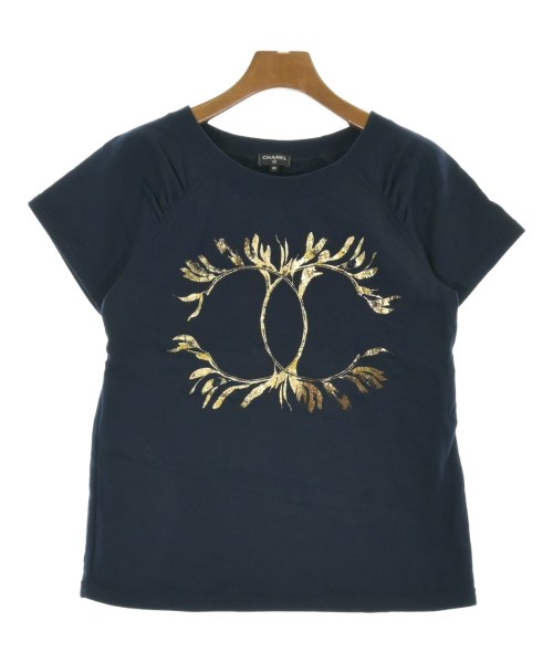 CHANEL(シャネル)Tシャツ・カットソー 紺 サイズ:XS/2200686489023