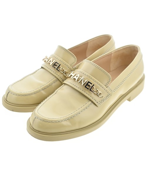 CHANEL(シャネル)ドレスシューズ/ローファー ベージュ サイズ:EU38 1/2(25cm位)/2200682879019