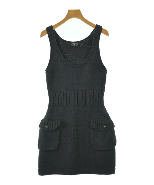 CHANEL(シャネル)ワンピース 黒 サイズ:34(XXS位)/2200690571011