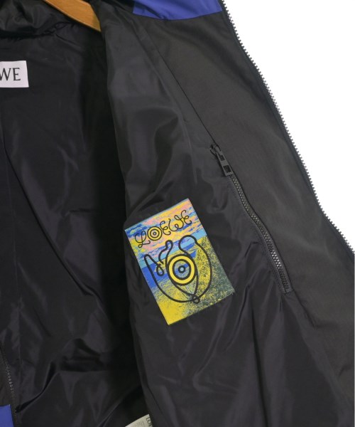 LOEWE（ロエベ）ダウンジャケット/ダウンベスト 黒 サイズ:48(L位) メンズ/2200517861011