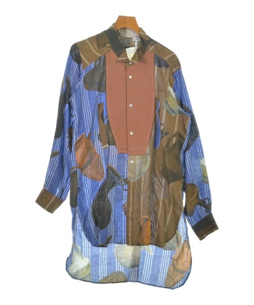 LOEWE(ロエベ)カジュアルシャツ 青 サイズ:XS/2200636565012
