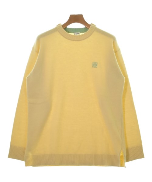 LOEWE(ロエベ)ニット・セーター 黄 サイズ:M/2200642825087