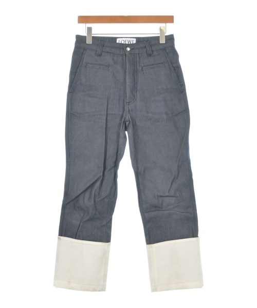 LOEWE(ロエベ)デニムパンツ 紺 サイズ:34(XXS位)/2200643874169