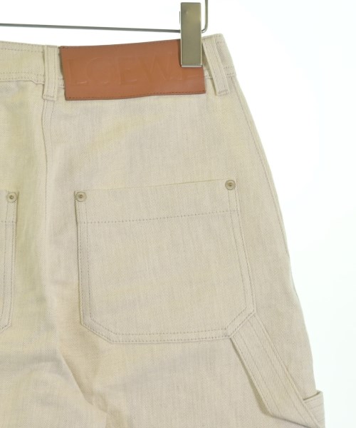 LOEWE（ロエベ）デニムパンツ ベージュ サイズ:34(XXS位) レディース/2200580965029