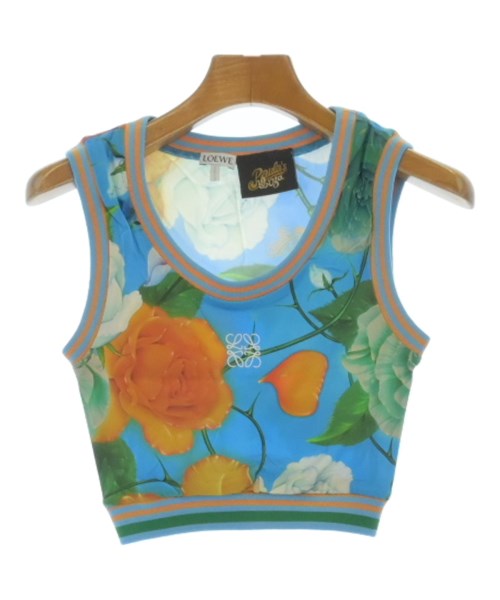 LOEWE(ロエベ)ブラウス 青 サイズ:XS/2200592315119