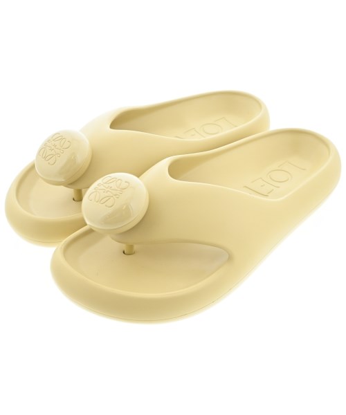 LOEWE(ロエベ)サンダル ベージュ サイズ:EU41(26cm位)/2200588399079