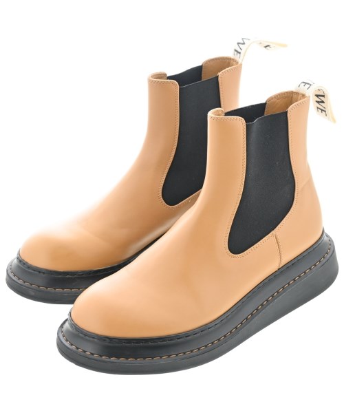 LOEWE(ロエベ)ブーツ ベージュ サイズ:EU37(23.5cm位)/2200698527010