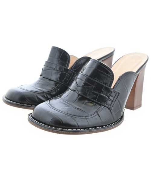 LOEWE(ロエベ)パンプス 黒 サイズ:EU37(23.5cm位)/2200698848665